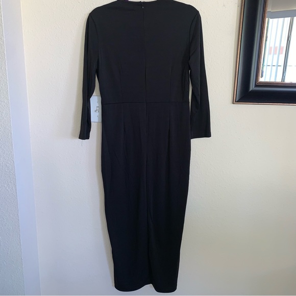 NWT Fancyqube Long Black Gothic Dress - Picture 3 of 12